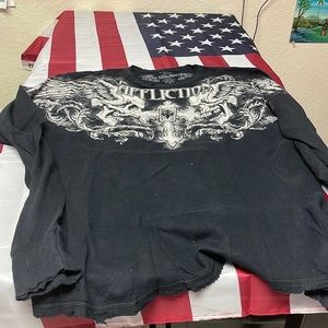Affliction black xl classic fit